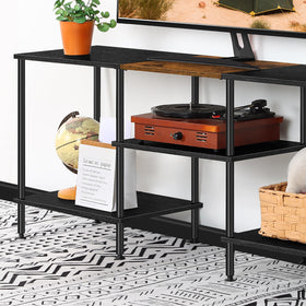 Luplom adjustable feet provide level stability on uneven floors.