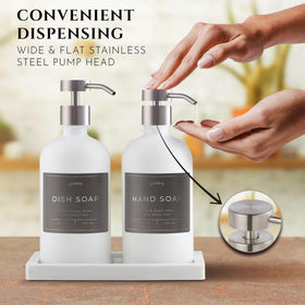 LUSSPA waterproof labels allow quick organization of soap products