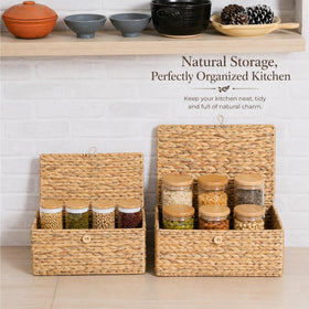 LUSYDECO dust protected storage box keeps contents cleaner