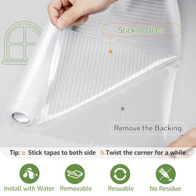 LUTE Easy application window film for quick DIY projects