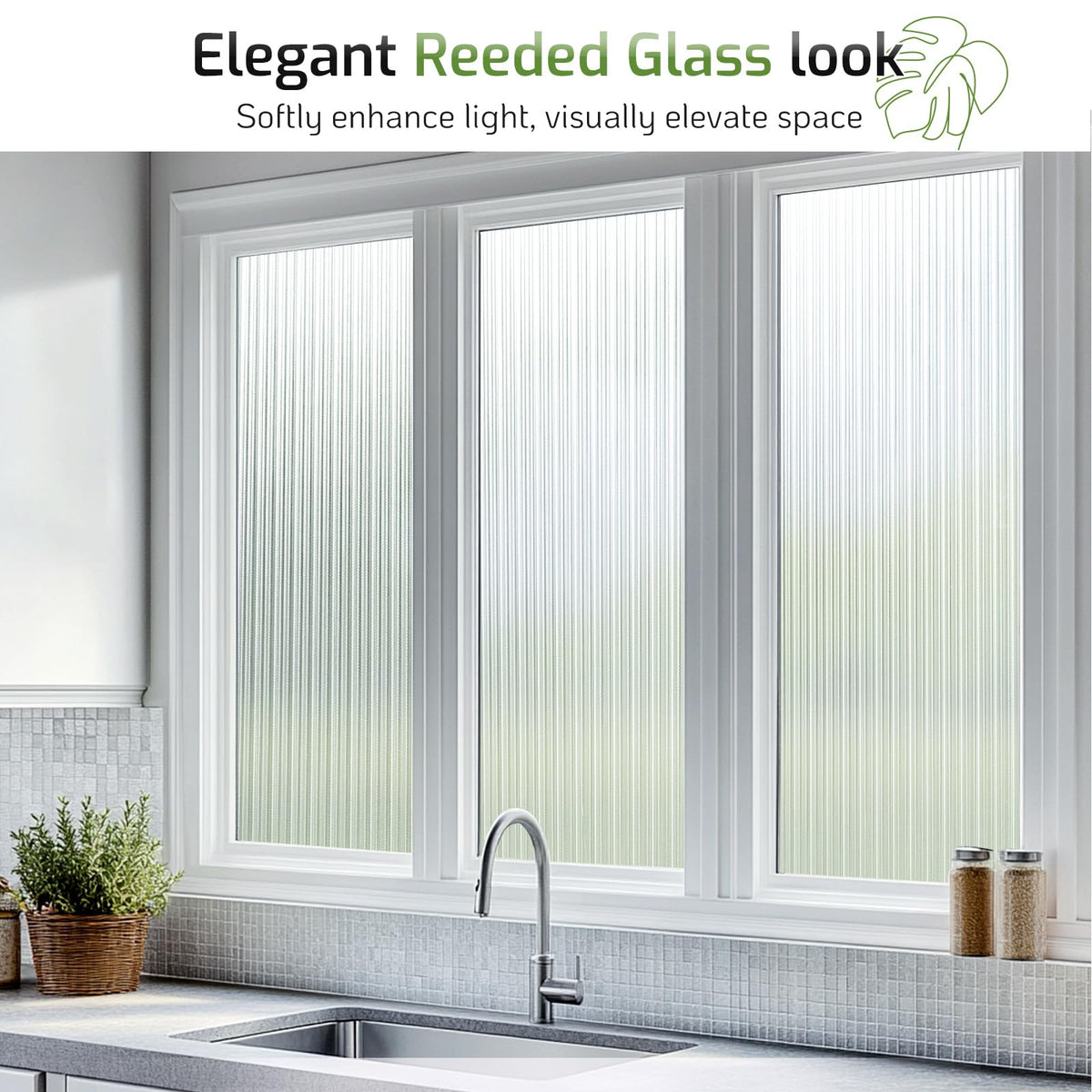 LUTE Privacy window film suitable for home and office spaces