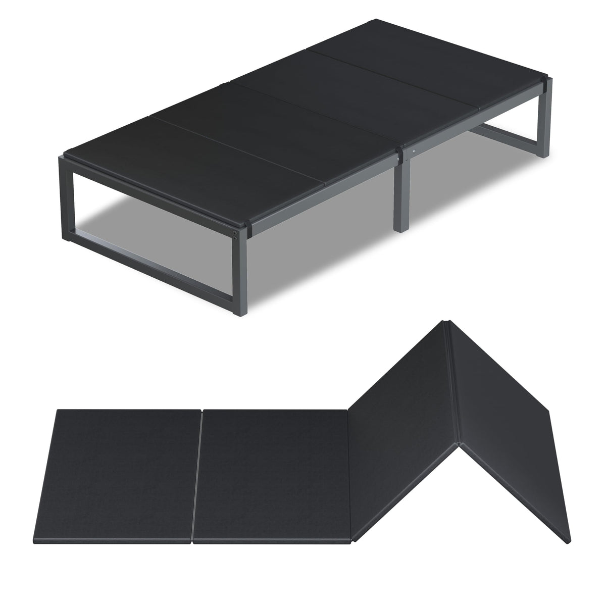 Lutown-Teen bunkie board anti-sag design for twin setup.