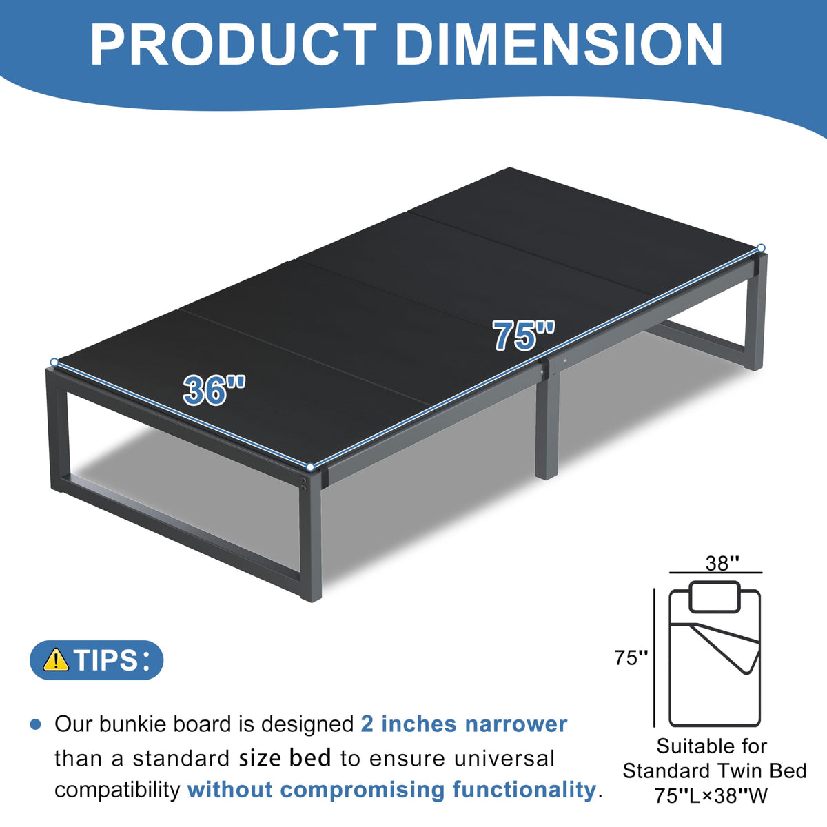 Lutown-Teen bunkie board demonstrating noise-reduction in action.