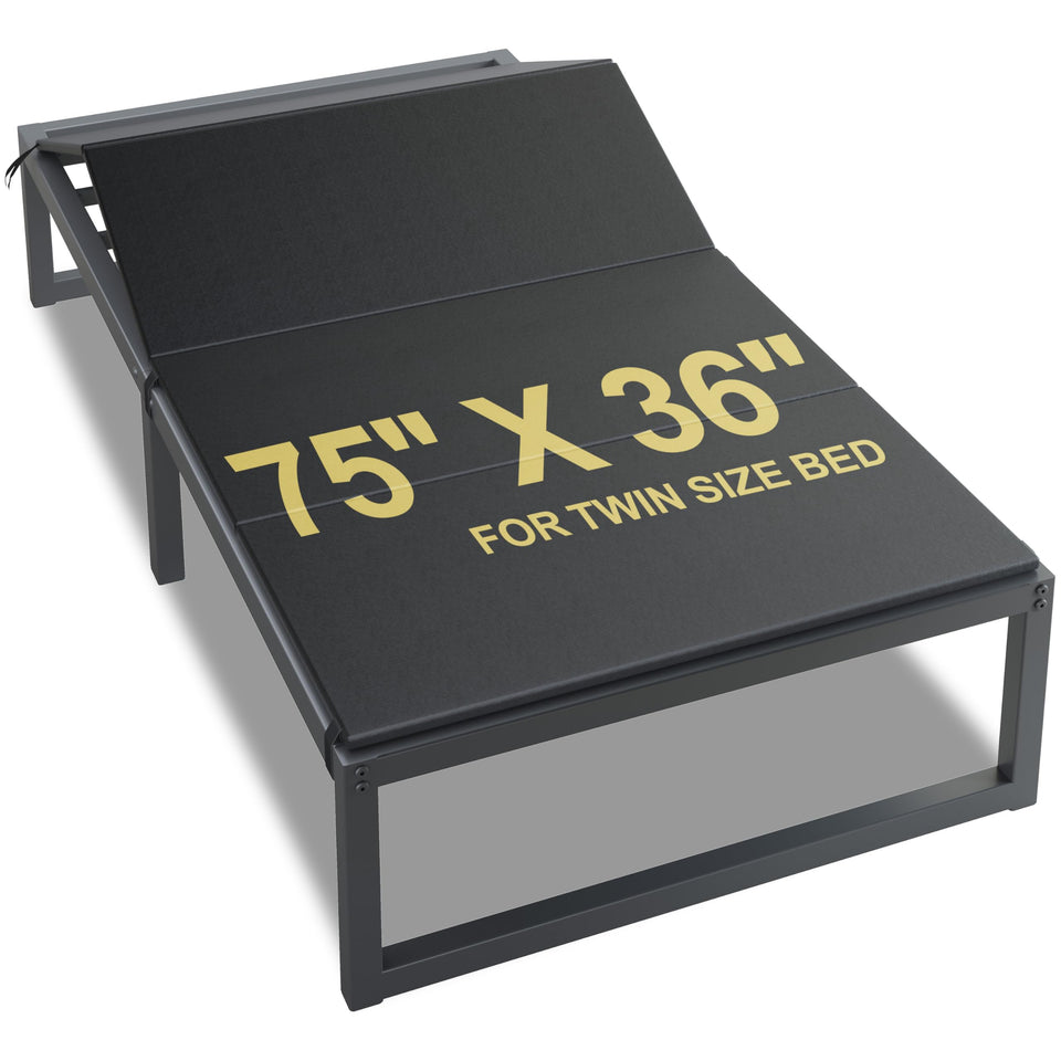 Lutown-Teen bunkie board with stable-support for twin beds.