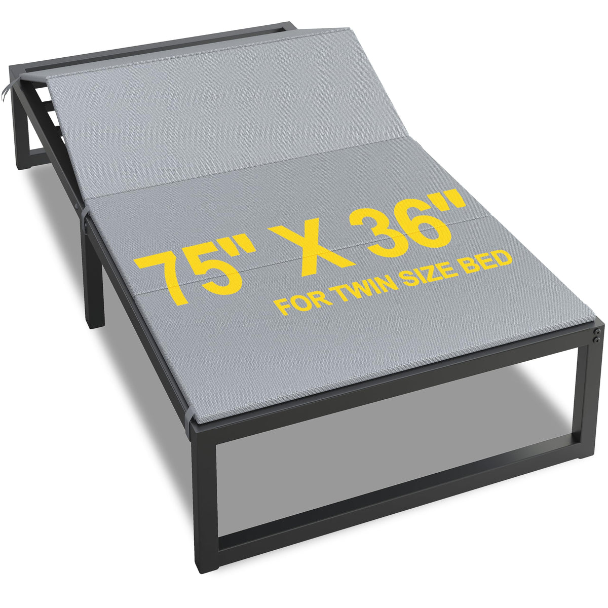 Lutown-Teen bunkie board twin-size overview showing under-mattress support