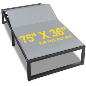 Lutown-Teen bunkie board twin-size overview showing under-mattress support