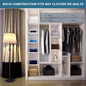 LUVHOMEE easy-access zipper design simplifies retrieving clothes