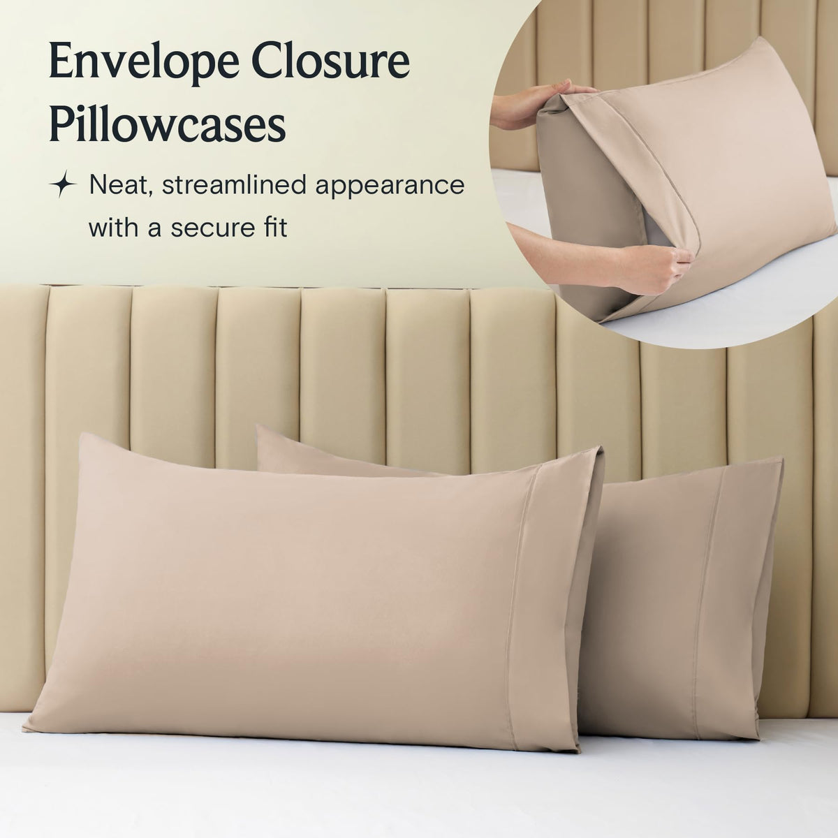 LuxClub microfiber weave delivers lightweight softness and durability