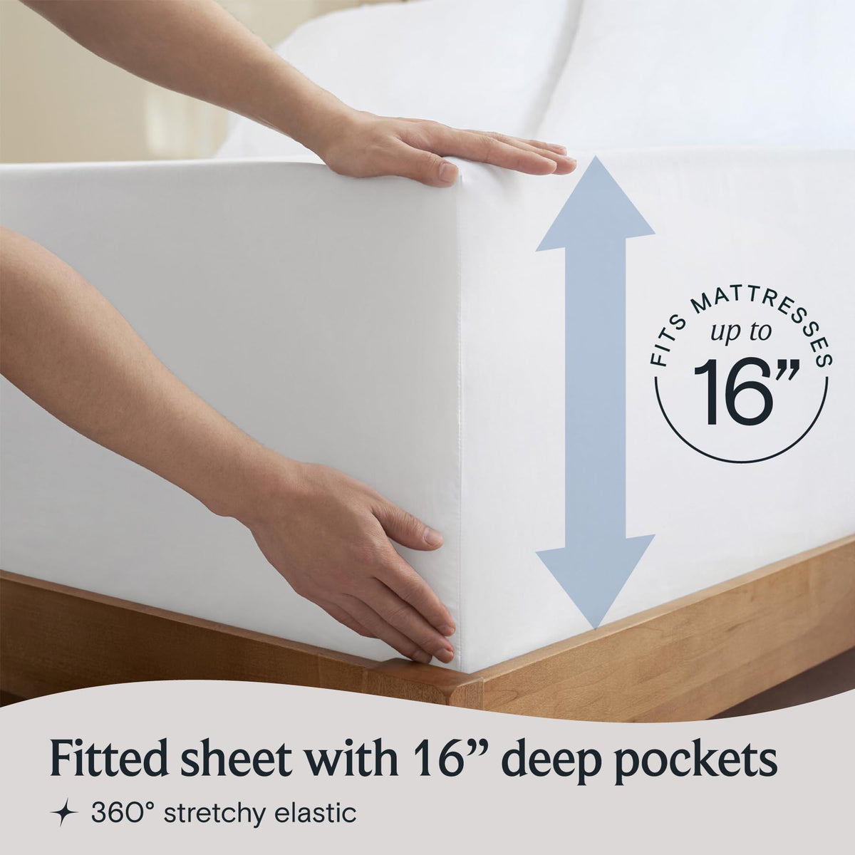 LuxClub breathable microfiber fabric for cool, comfortable nights