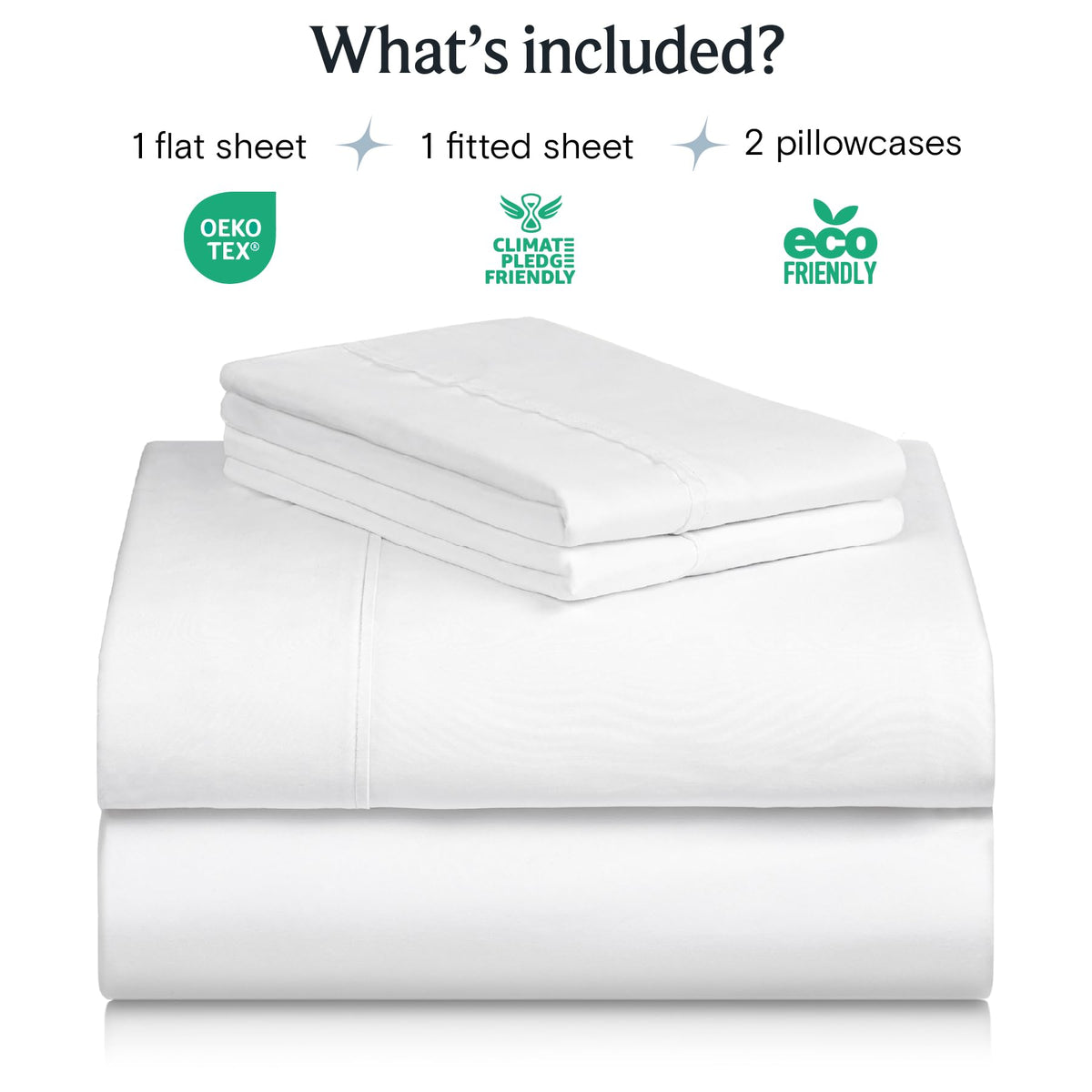 LuxClub deep pockets full sheets demonstrating secure fit on a deep mattress