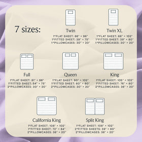 LuxClub lavender-queen-pillowcases-soft-touch adds gentle comfort for mornings.