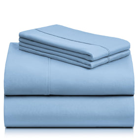 LuxClub machine-washable queen sheets for easy care and quick refreshes.