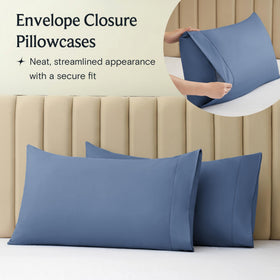 LuxClub queen sheets color variety to match different room styles.