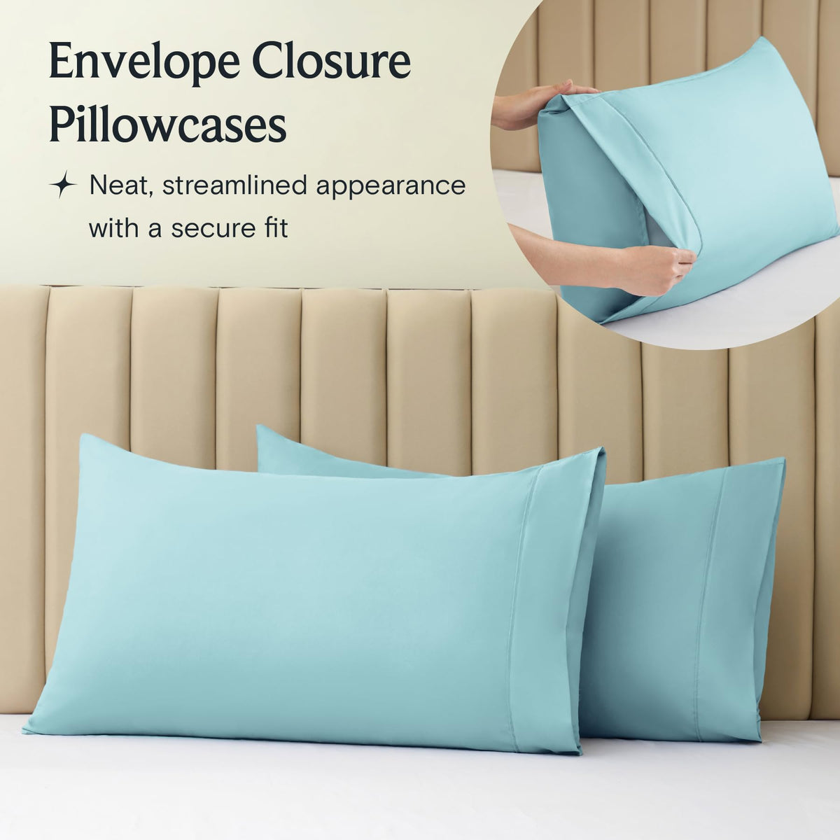 LuxClub queen sheets gift ready packaging illustrates ideal gift for home comfort