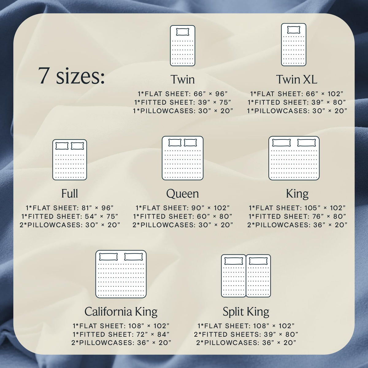 LuxClub queen pillowcases with soft touch and wrinkle resistance for easy care.