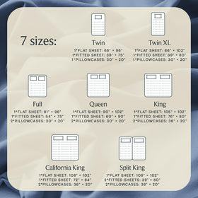 LuxClub queen pillowcases with soft touch and wrinkle resistance for easy care.