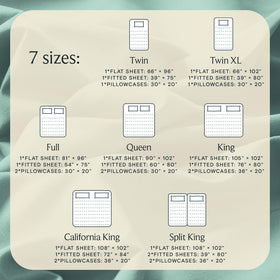 LuxClub queen sheets wrinkle-free finish resists creases for a neat look.