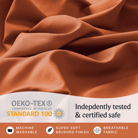 LuxClub temperature-controlled bedding for year-round comfort.