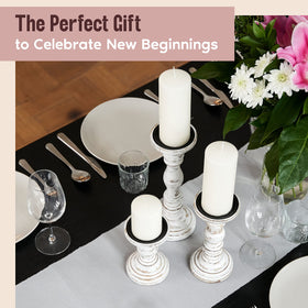 Luxe Designs gift-ready candle holder set ideal for housewarmings.