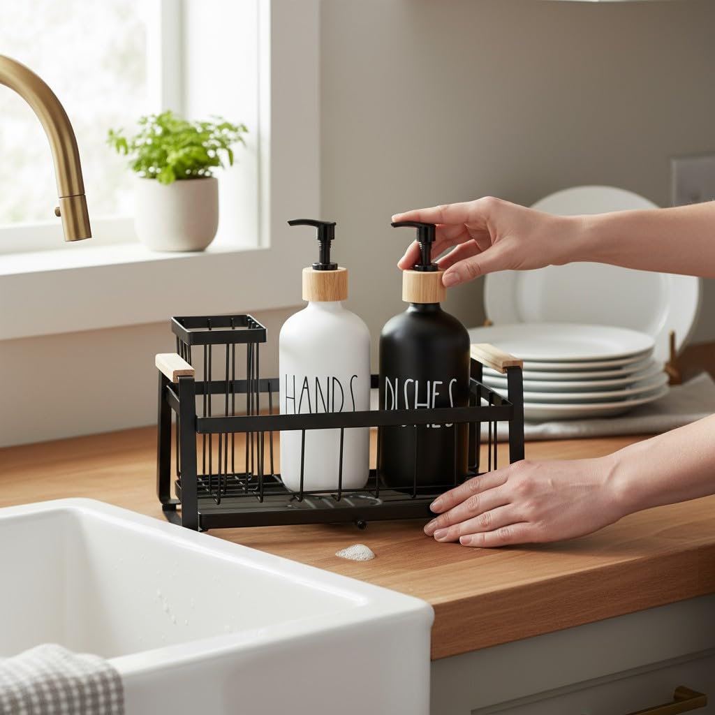 LUXENEST quick-dry base promotes faster drying around the sink.