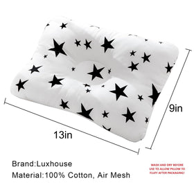 LUXHOUSE 3D-air mesh back detail for enhanced airflow.