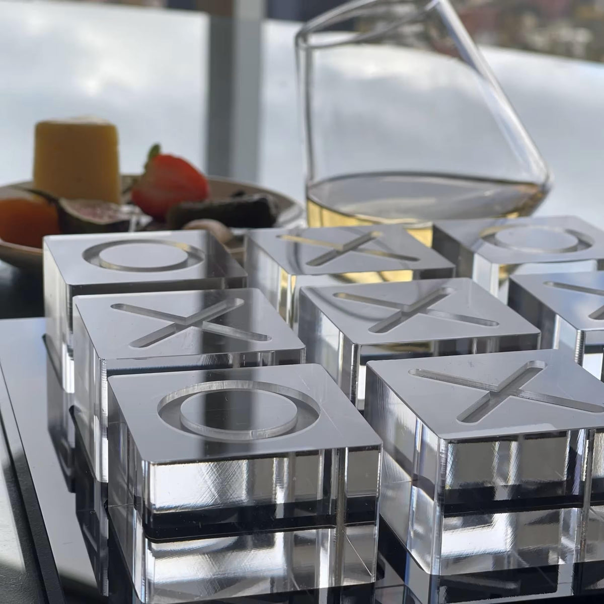 LuxLand Home coffee-table centerpiece doubles as art and conversation starter.