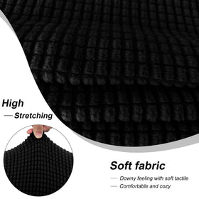 Luxshare Home anti-slip slipcover keeps cushions in place during daily lounging.