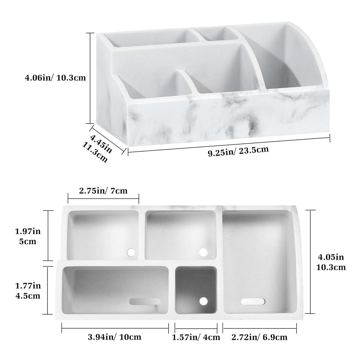 Luxspire facial cleanser cups holder keeps skincare within reach