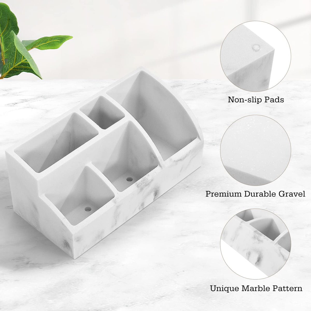 Luxspire hand soap dispenser area keeps sink essentials close at hand