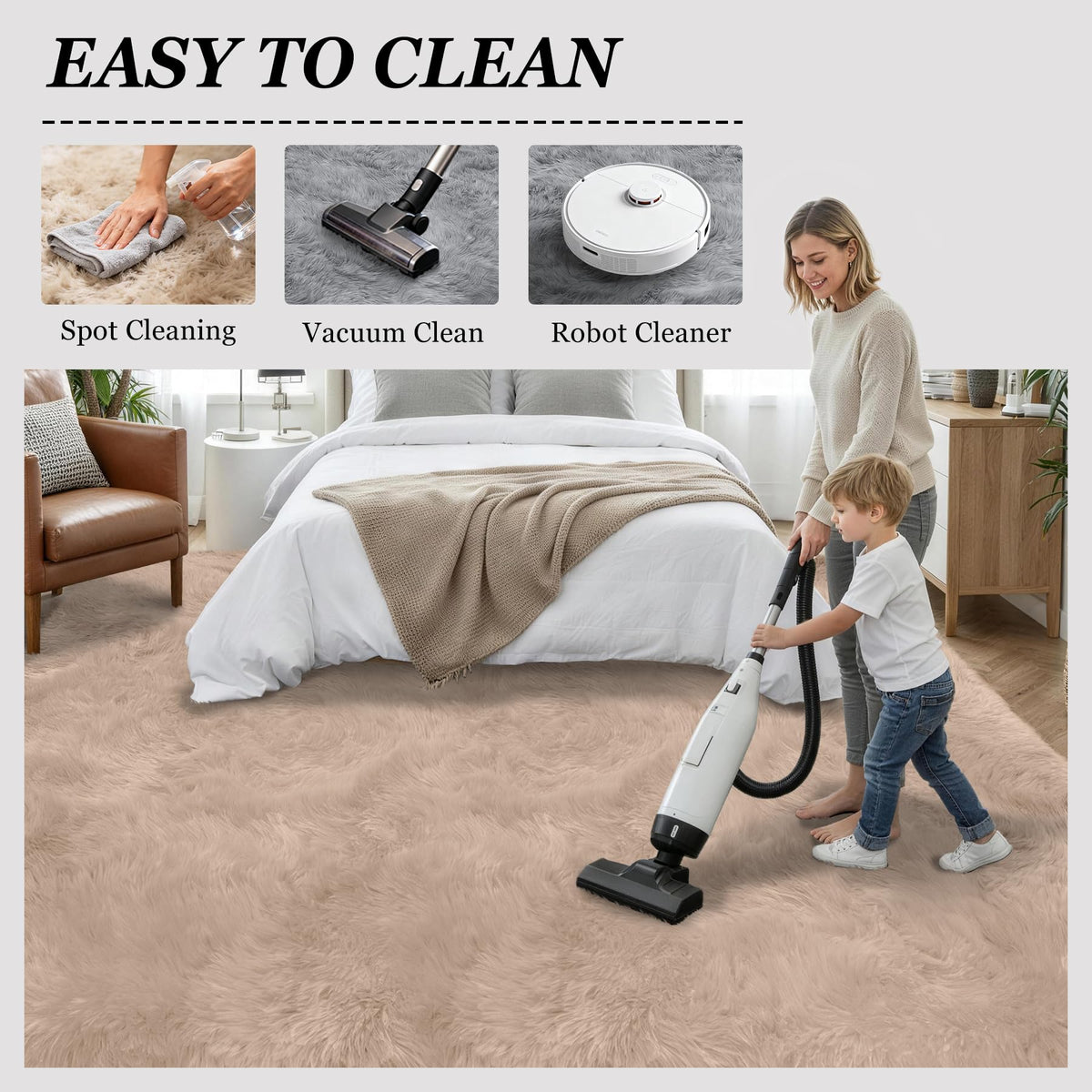 Luxturiy packaging minimizes waste while protecting the rug during transit