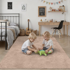 Luxturiy rug suits living rooms, bedrooms, nurseries, and playrooms