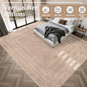 Luxturiy 8x10 size offers generous coverage for anchor spots