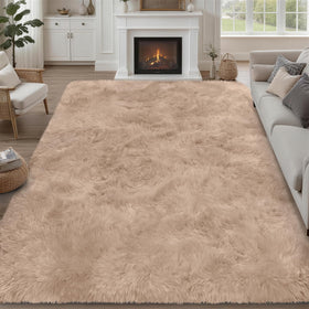 Luxturiy 8x10 Ultra Soft Shag Rug adds cloud-like comfort to living spaces