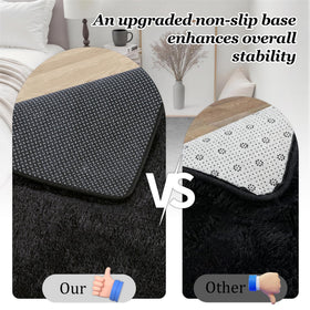 Luxturiy modern minimalist plush design blends with contemporary decor.