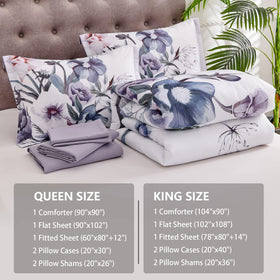 Luxudecor easy-care bedding is machine washable and quick to refresh.