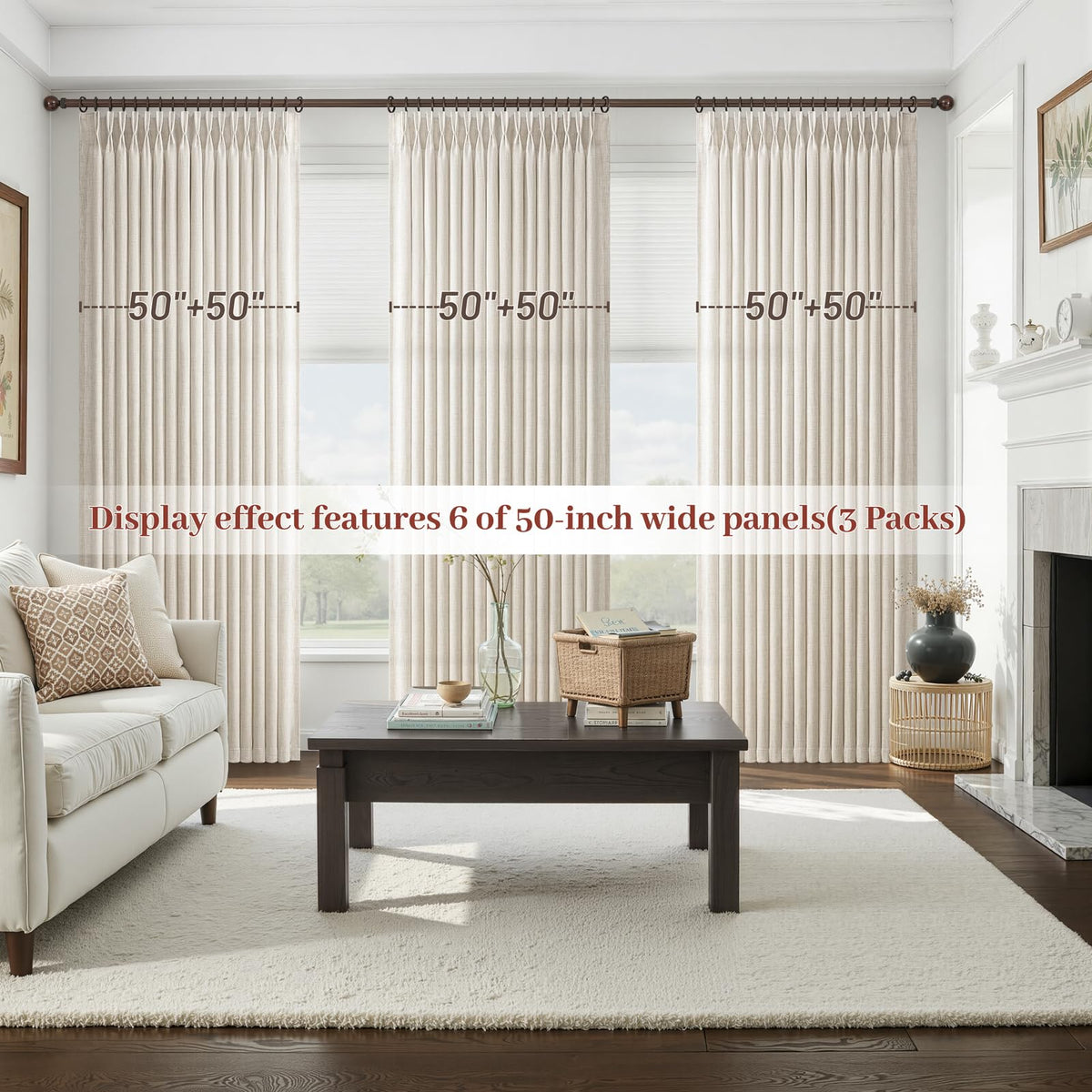 LuxuNap light filtering panels help preserve daylight while boosting privacy.