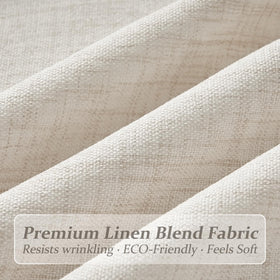 LuxuNap memory shape pleats maintain sharp, timeless pleats for a polished window look.