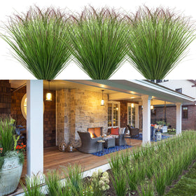 LUZOGA artificial grass plants outdoors 50cm add year-round greenery for patios