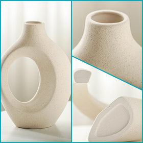 Lvases Snuggle Hollow artful scene vase doubles as sculptural decor