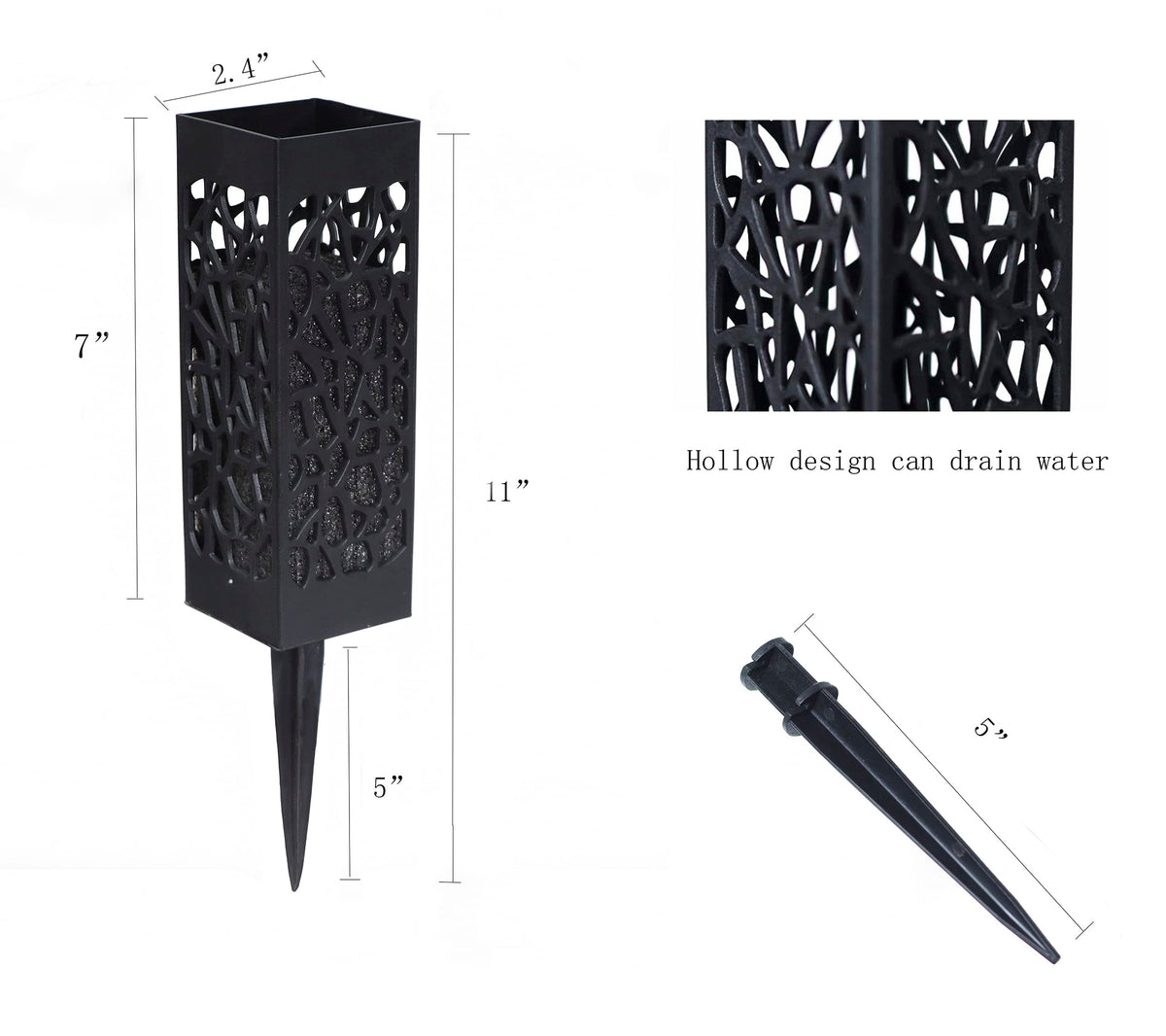 LVXINLI outdoor cemetery decor set ideal for memorial days and family remembrances.