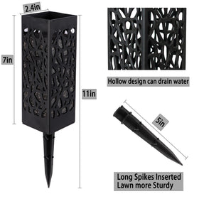 LVXINLI outdoor grave decor ensemble creates a respectful, maintenance-free display