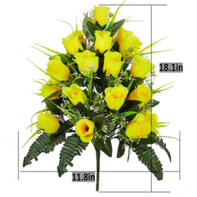 LVXINLI outdoor memorial decor setup ready for grave sites