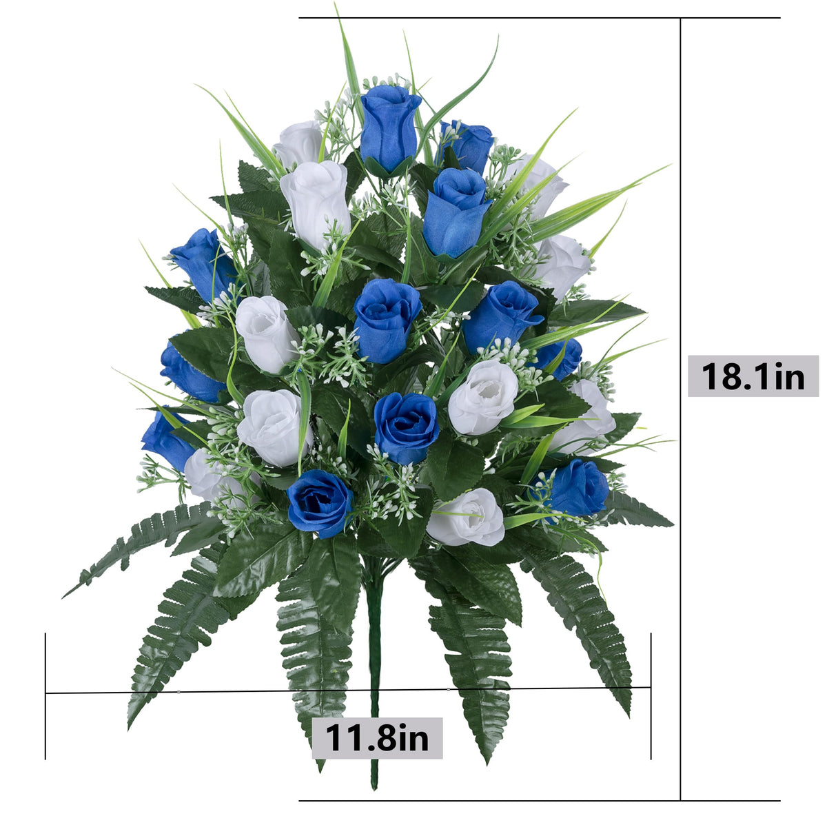 LVXINLI zero-maintenance artificial flowers stay vibrant with minimal care.