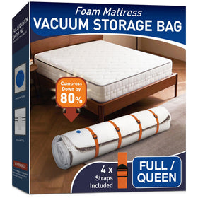LVYSHOW mattress vacuum storage bag full-size for easy moving and storage