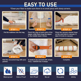 LVYSHOW sealing zipper clip demonstrating quick, secure closure