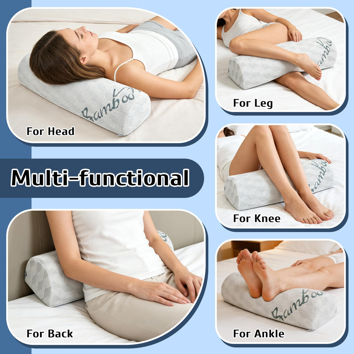 LVYSHOW Under leg bolster under knees to reduce waist pressure during rest
