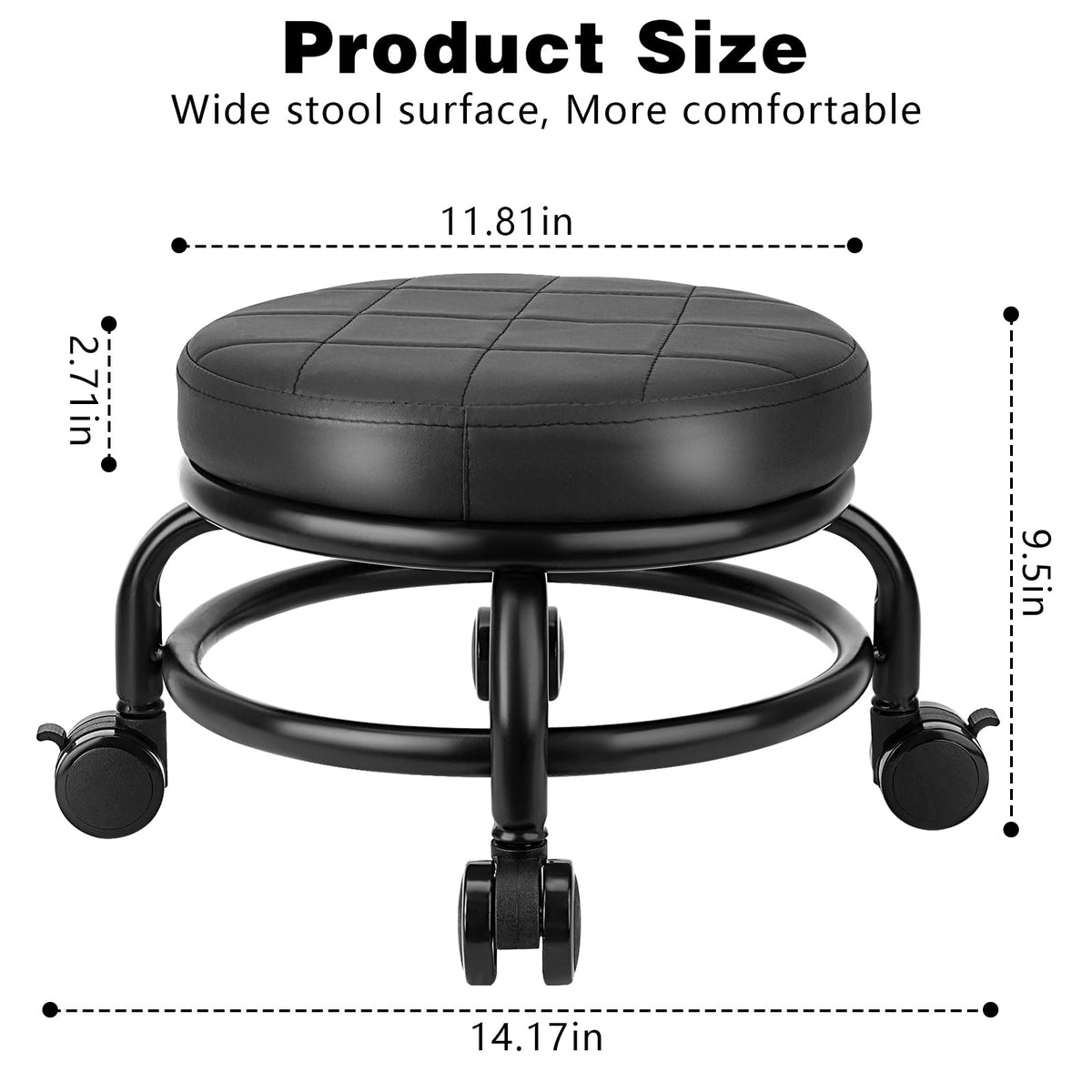 LWADALN brake-wheels feature enhances safety with controlled moves.