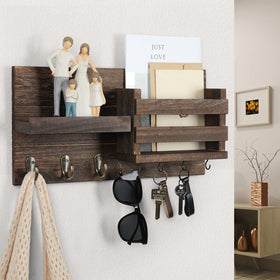 Lwenki entryway decor combines function and rustic charm