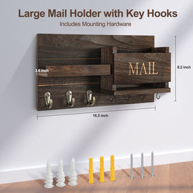 Sunglasses and mail neatly arranged, illustrating practical daily routine.