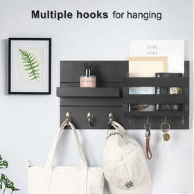 Lwenki rustic paulownia wood enhances entryway decor.